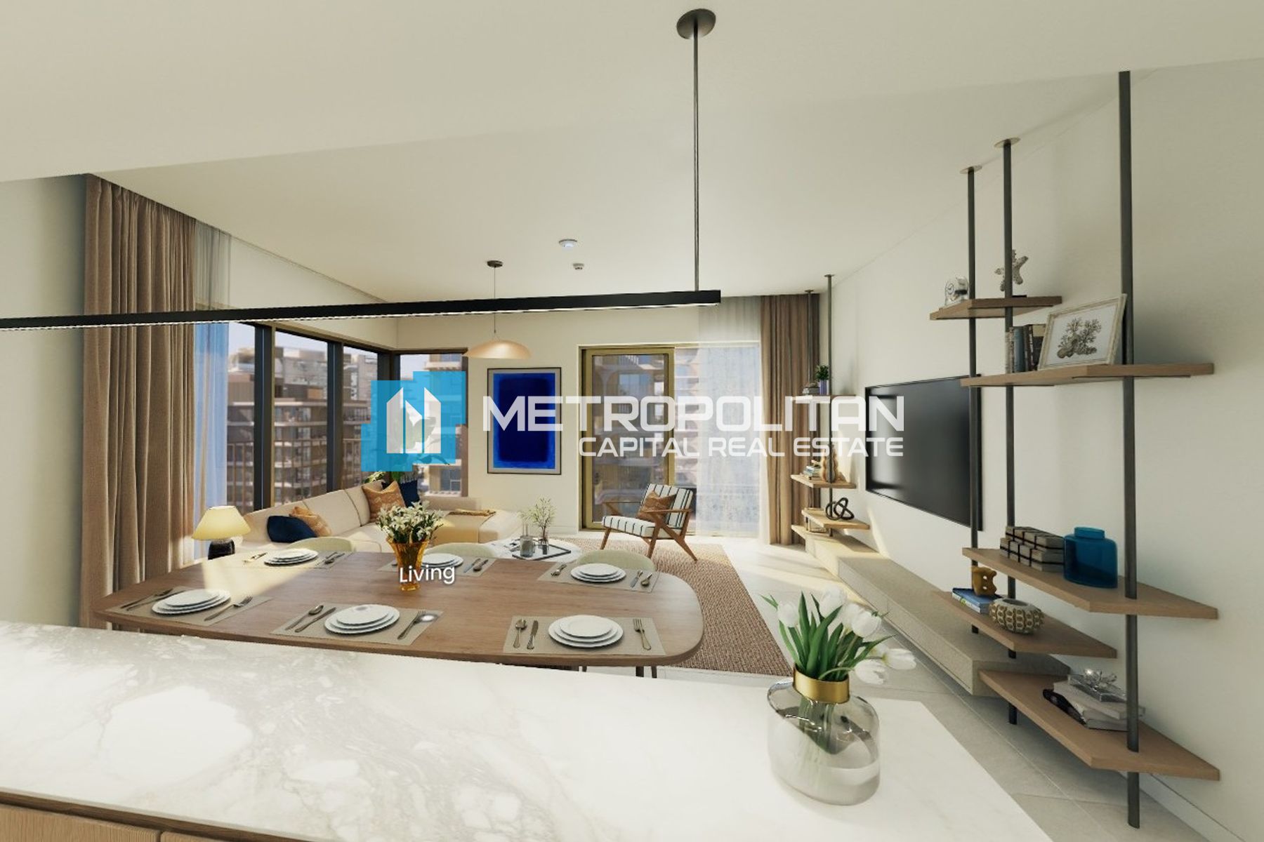 High Floor 2BR | Corner Unit | Partial Sea View