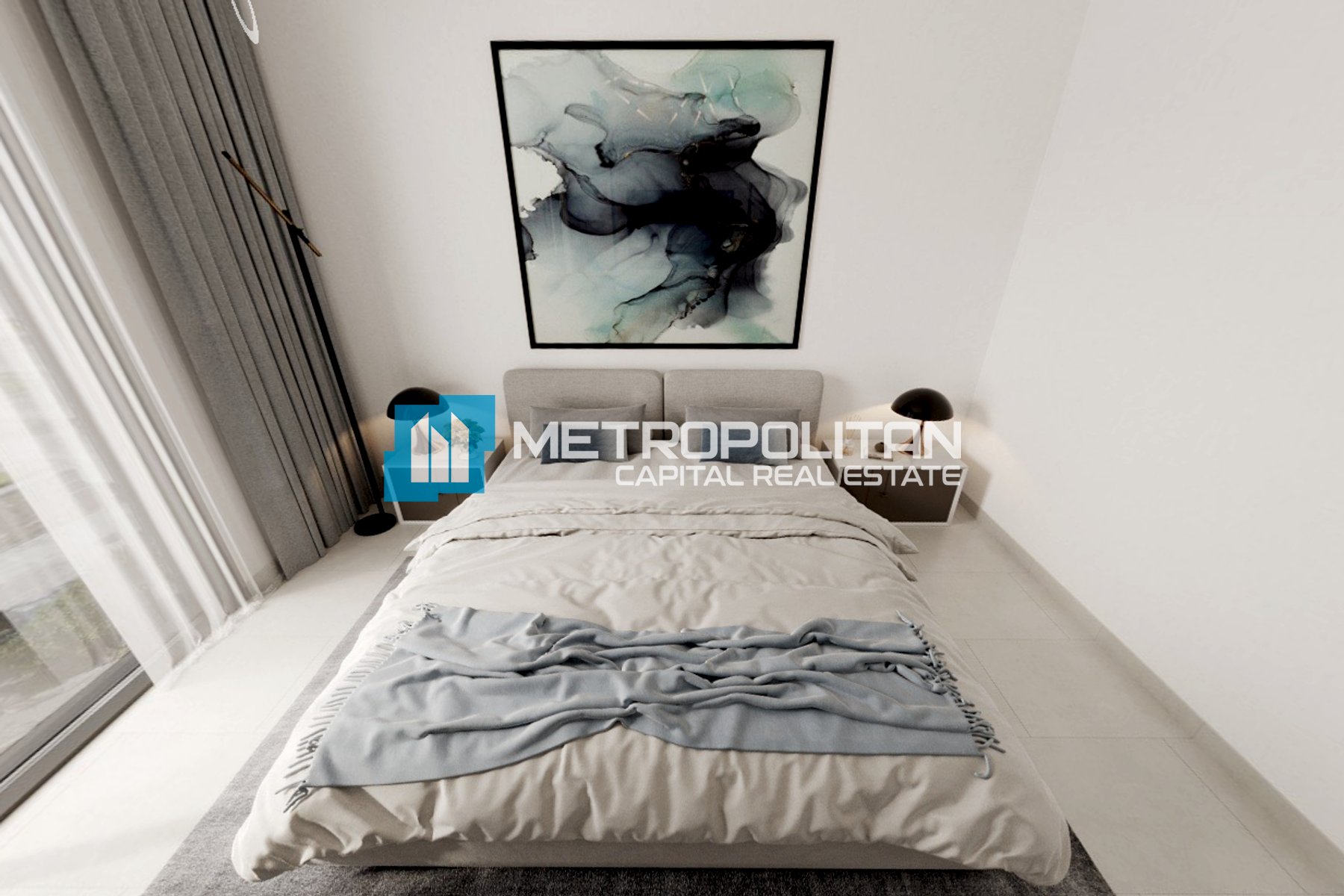 Full Sea and Louvre View| High Floor| 1BR w/ Study