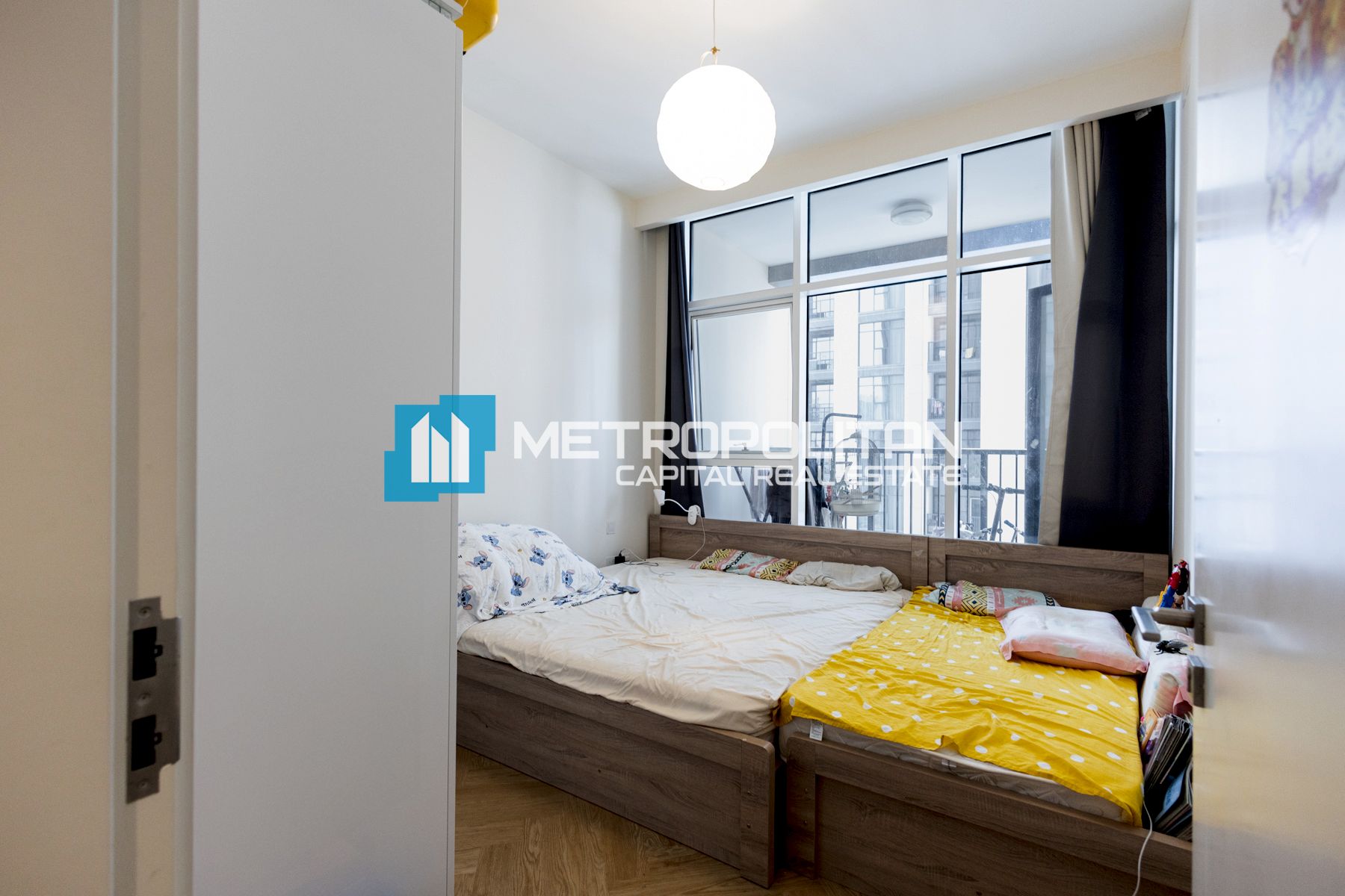 High Floor | Unfurnished 1BR+Balcony | Pool View