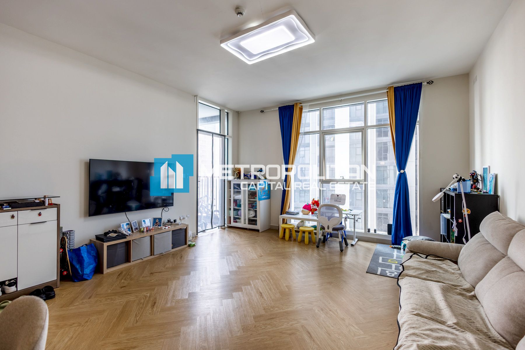 High Floor | Unfurnished 1BR+Balcony | Pool View