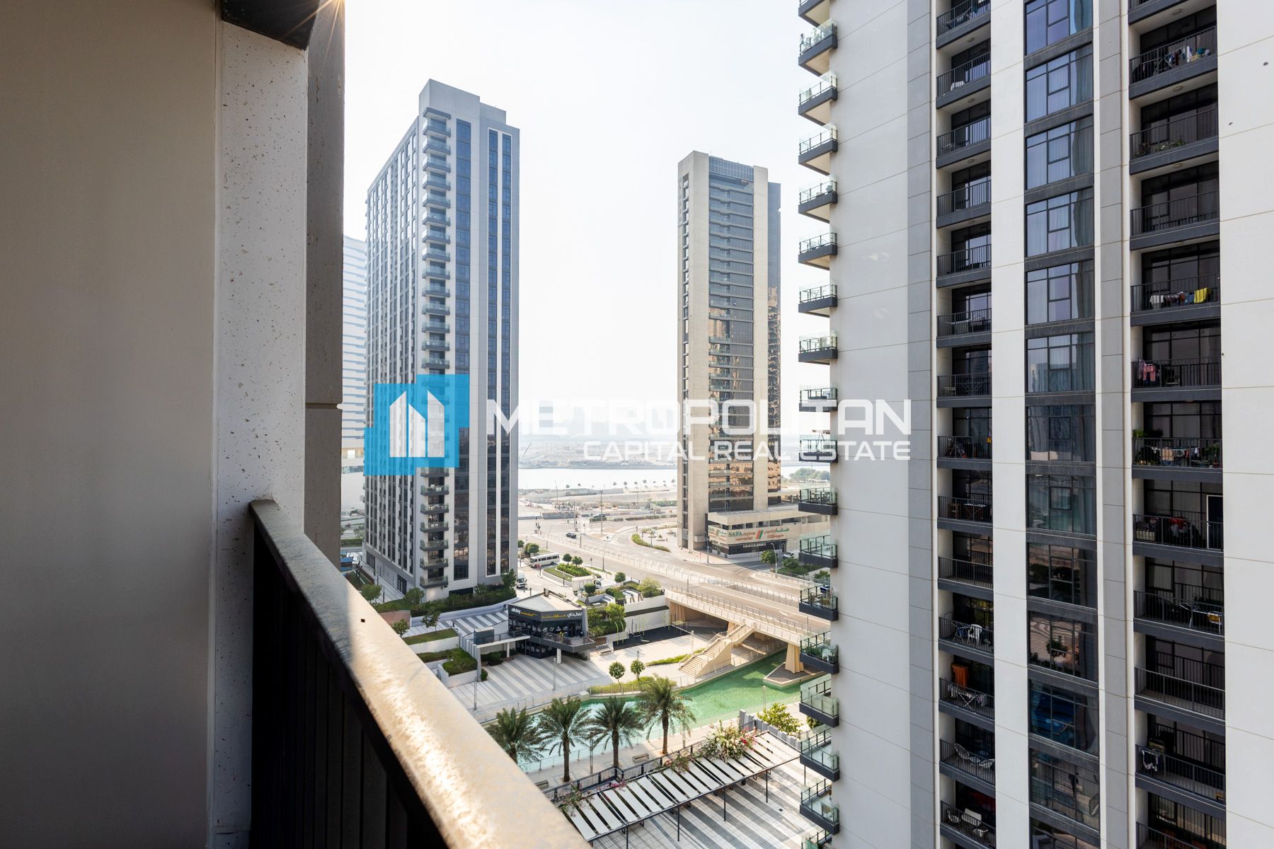 High Floor | Unfurnished 1BR+Balcony | Pool View