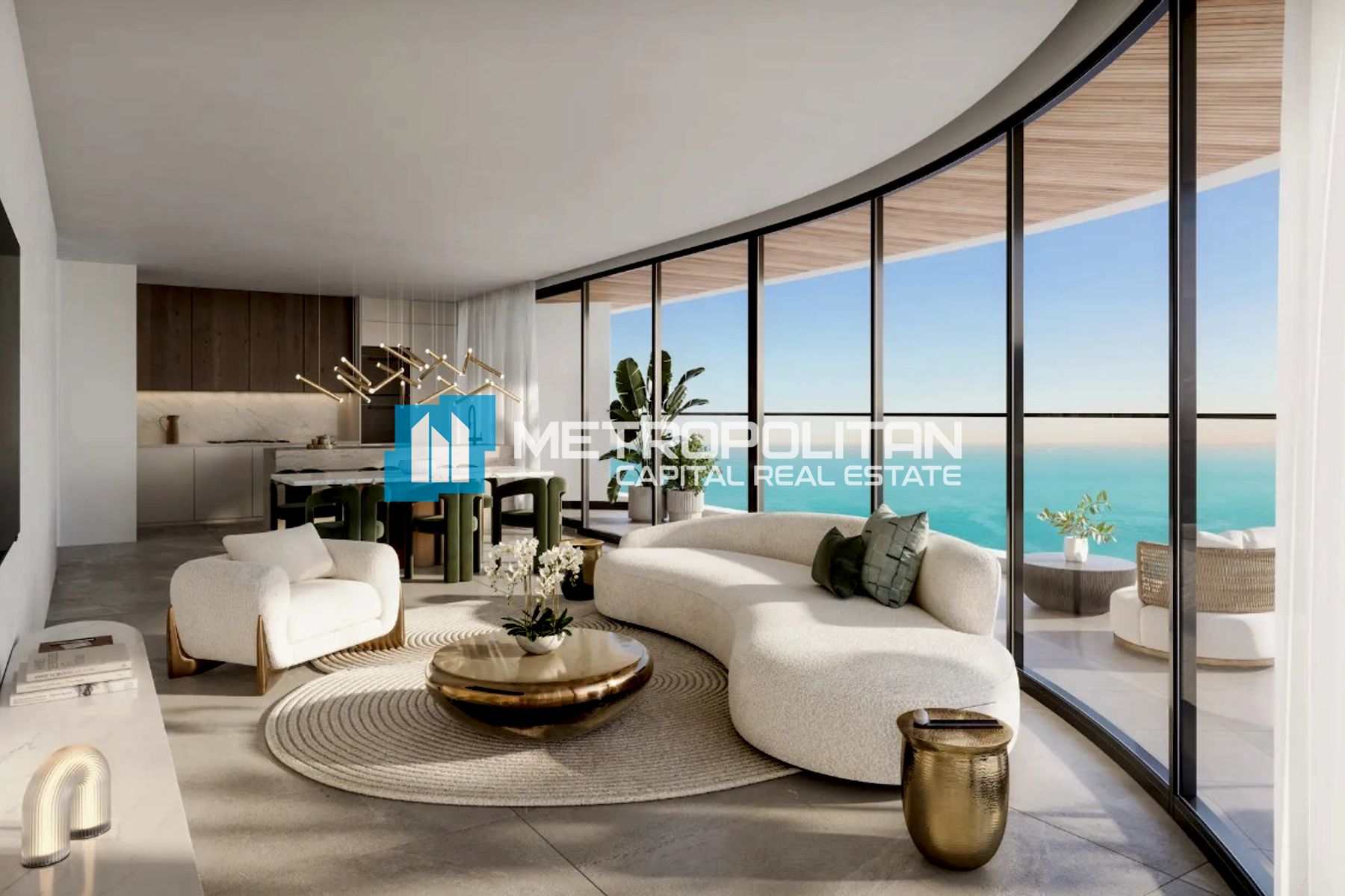 2BR with Sea View | 2 Balconies | Next to Corner