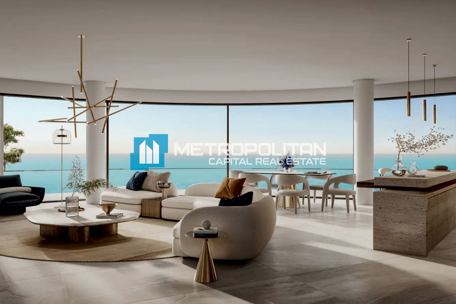 2BR with Sea View | 2 Balconies | Next to Corner