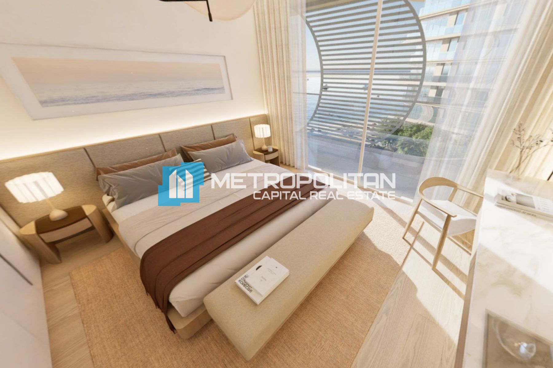 Sea and Pool View | 2BR w/ Study | Luxury Living