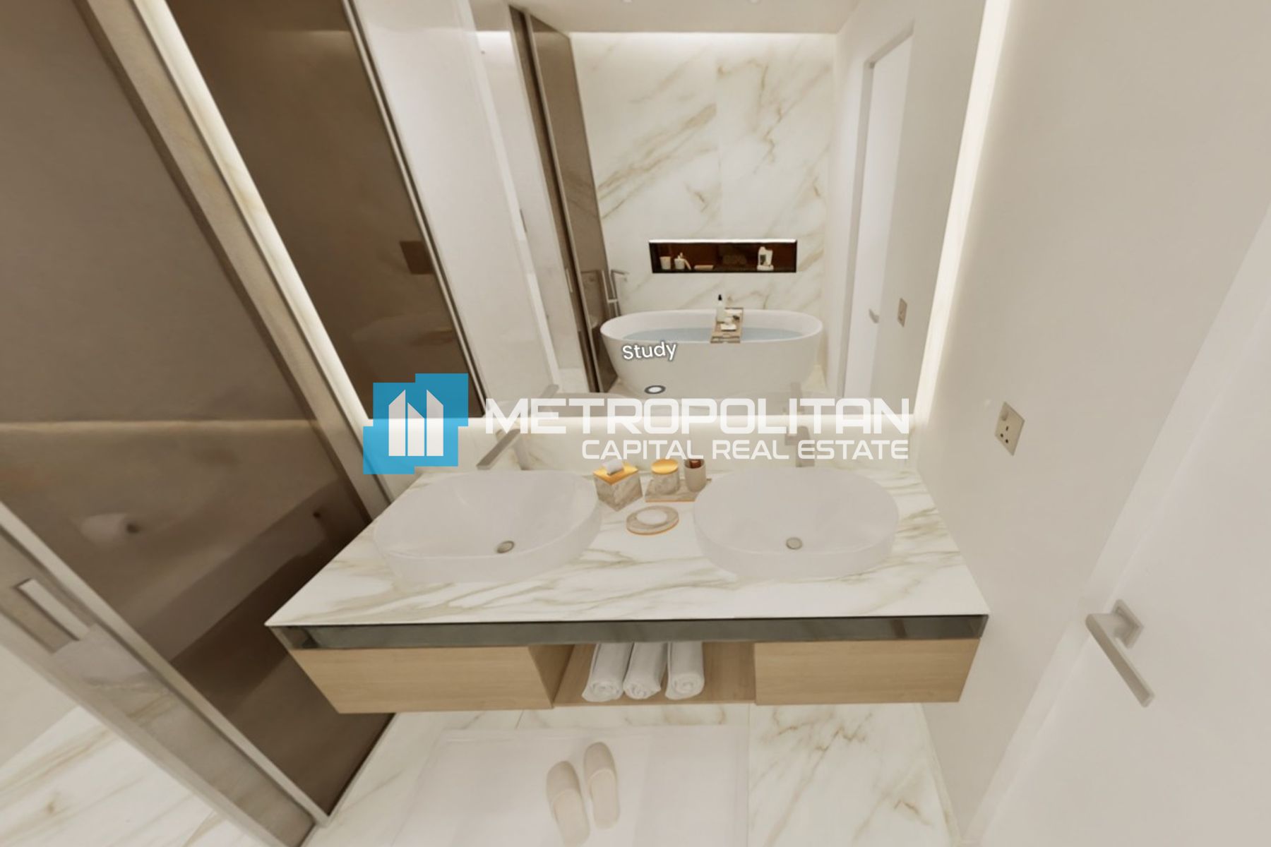 Sea and Pool View | 2BR w/ Study | Luxury Living