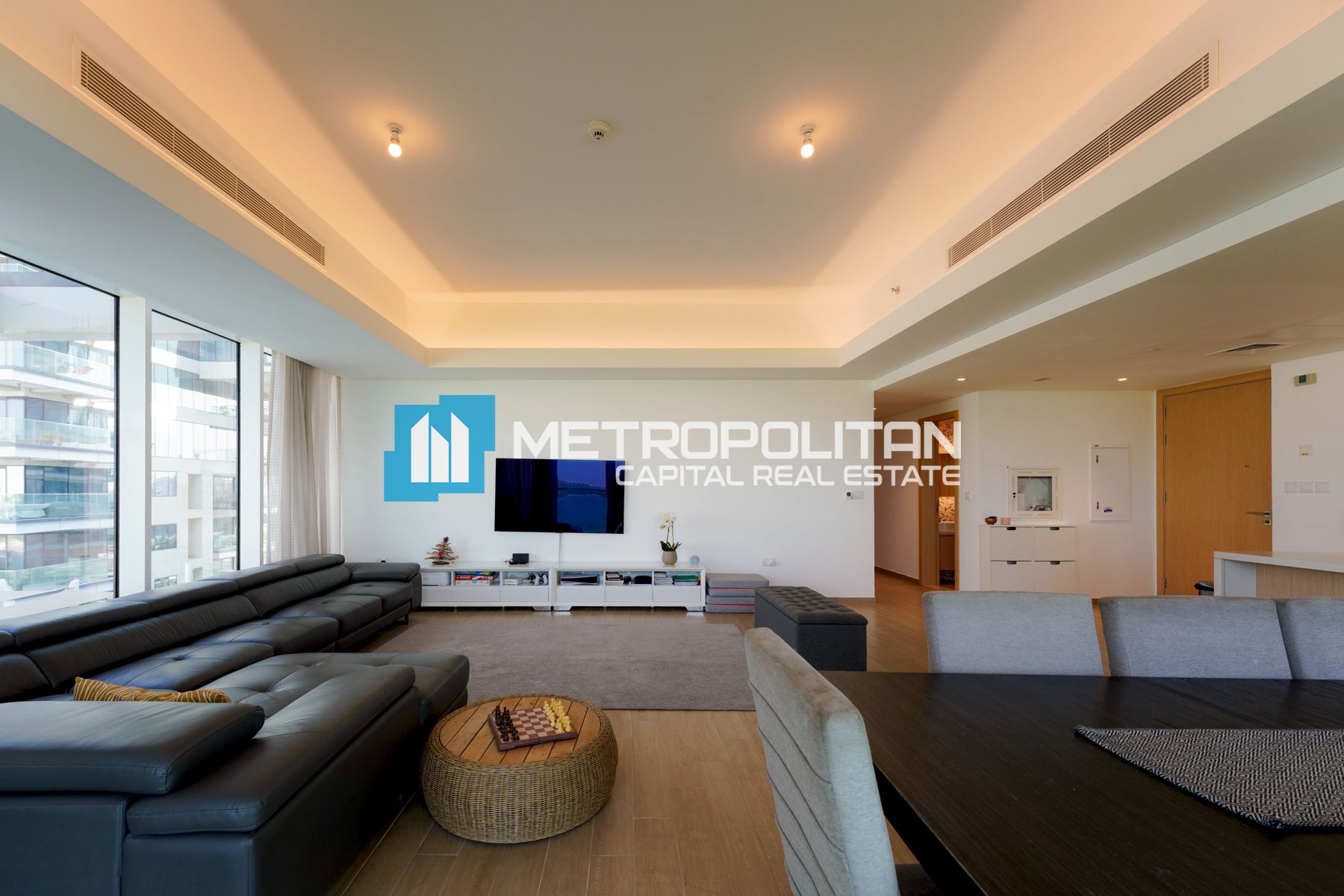Fully Furnished|Corner 3BR+Maids|Golf Course View