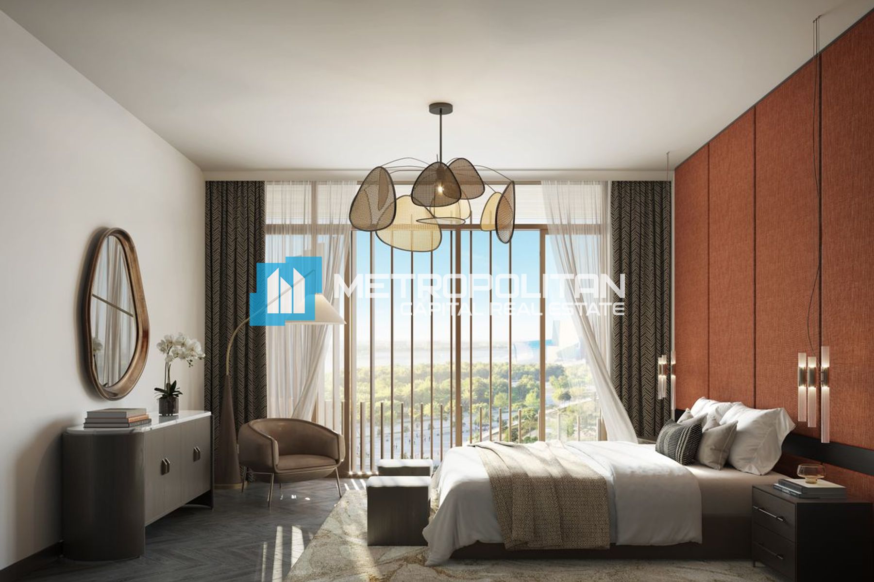 Partial Guggenheim View | Luxury 1BR w/ Balcony