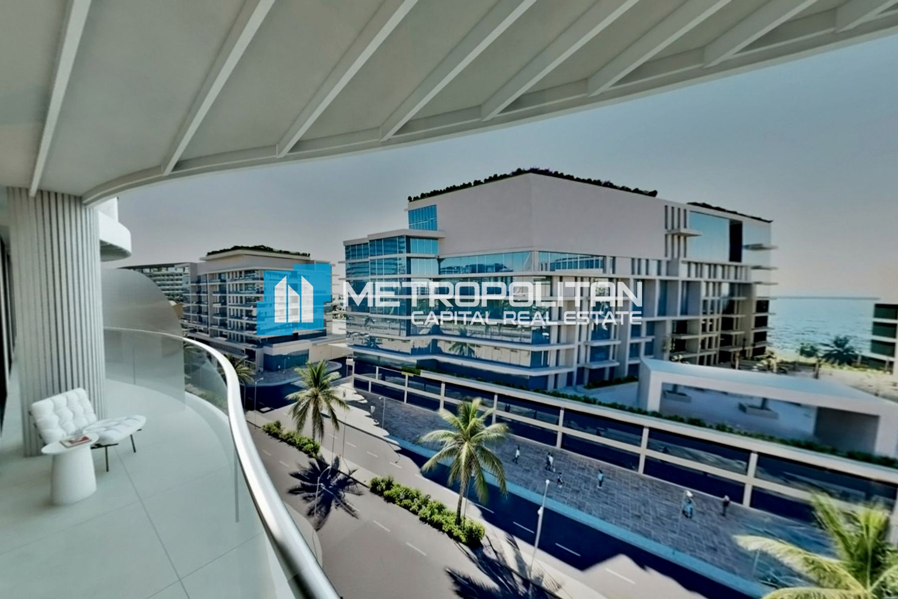Partial Sea View | 2BR w/ Balcony | Study Room