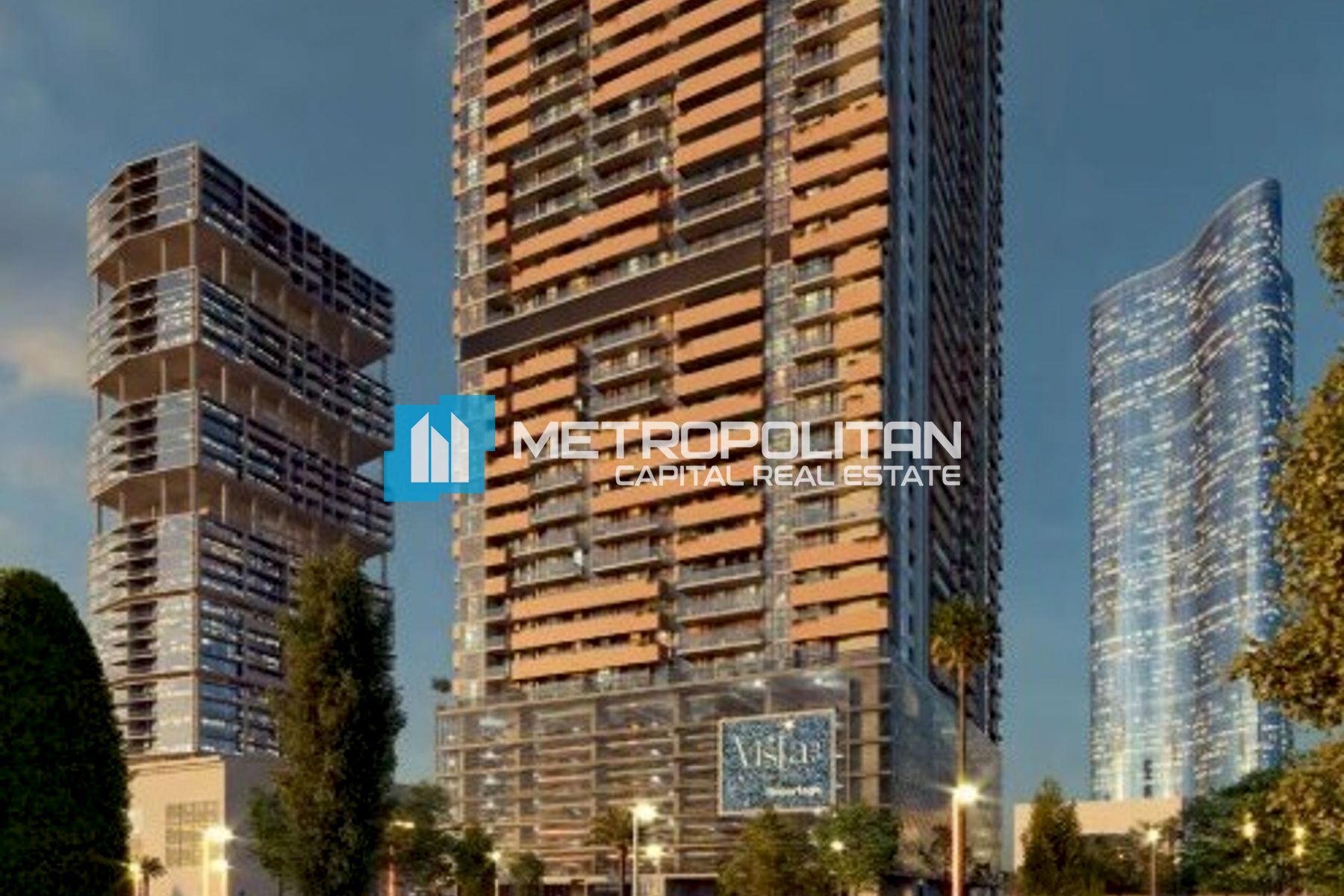 Canal and Pool View | High Floor 1BR | Fully Paid