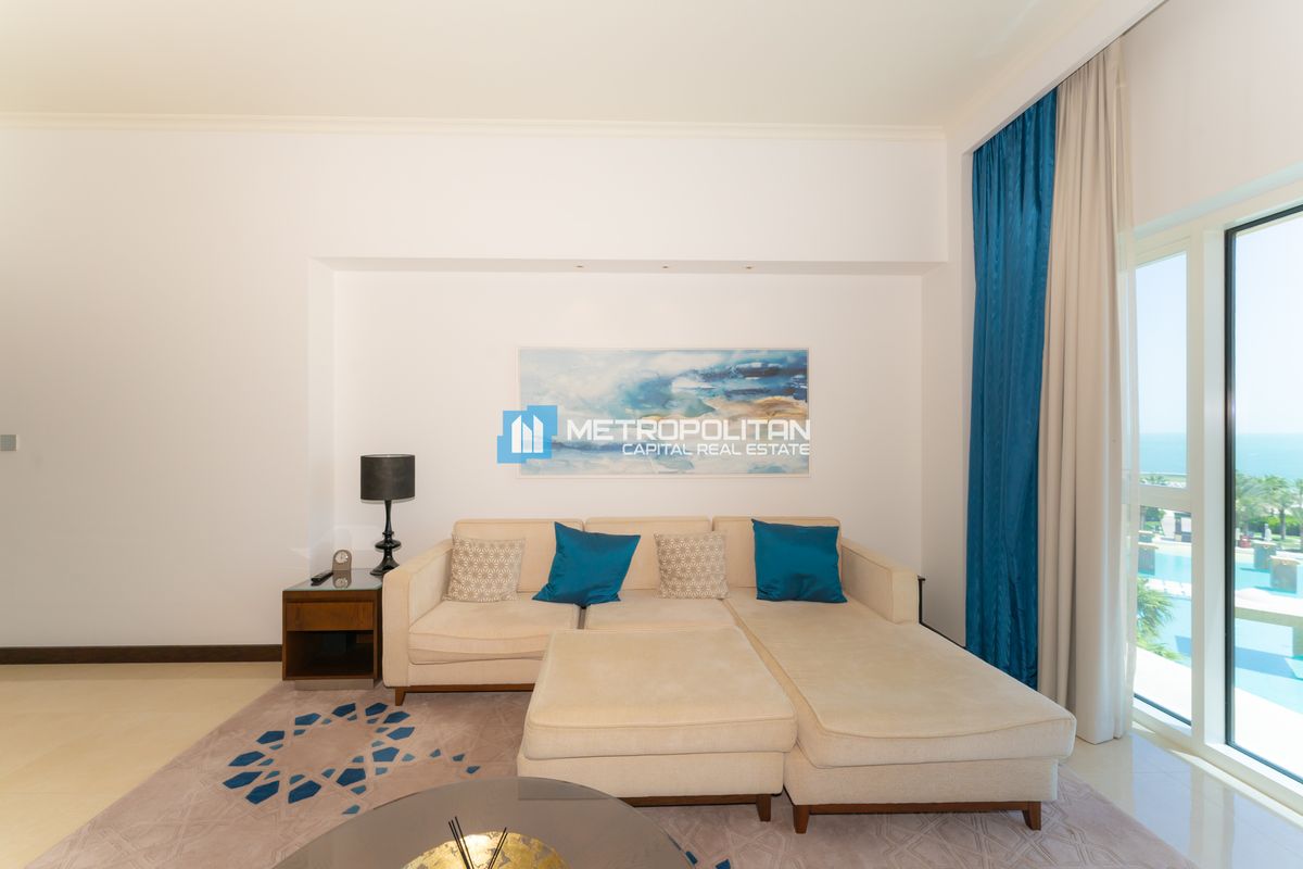 Sea View | Furnished 2BR | Storage | Beach Access