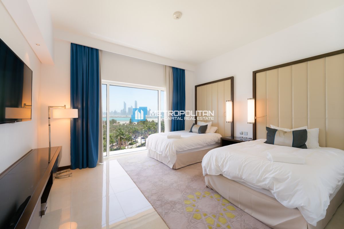 Sea View | Furnished 2BR | Storage | Beach Access