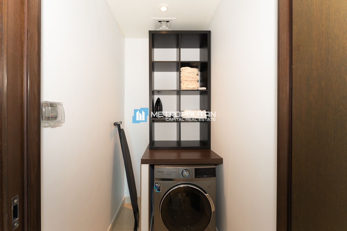 Sea View | Furnished 2BR | Storage | Beach Access