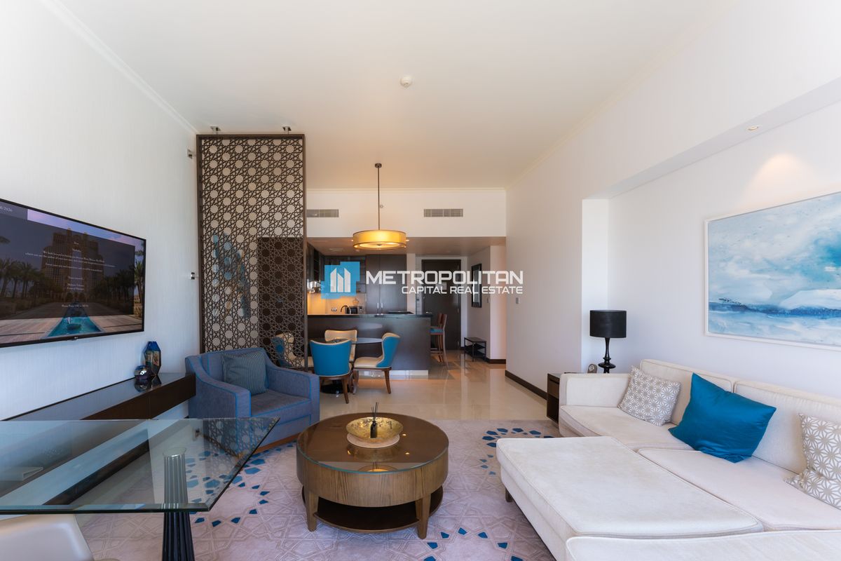 Sea View | Furnished 2BR | Storage | Beach Access