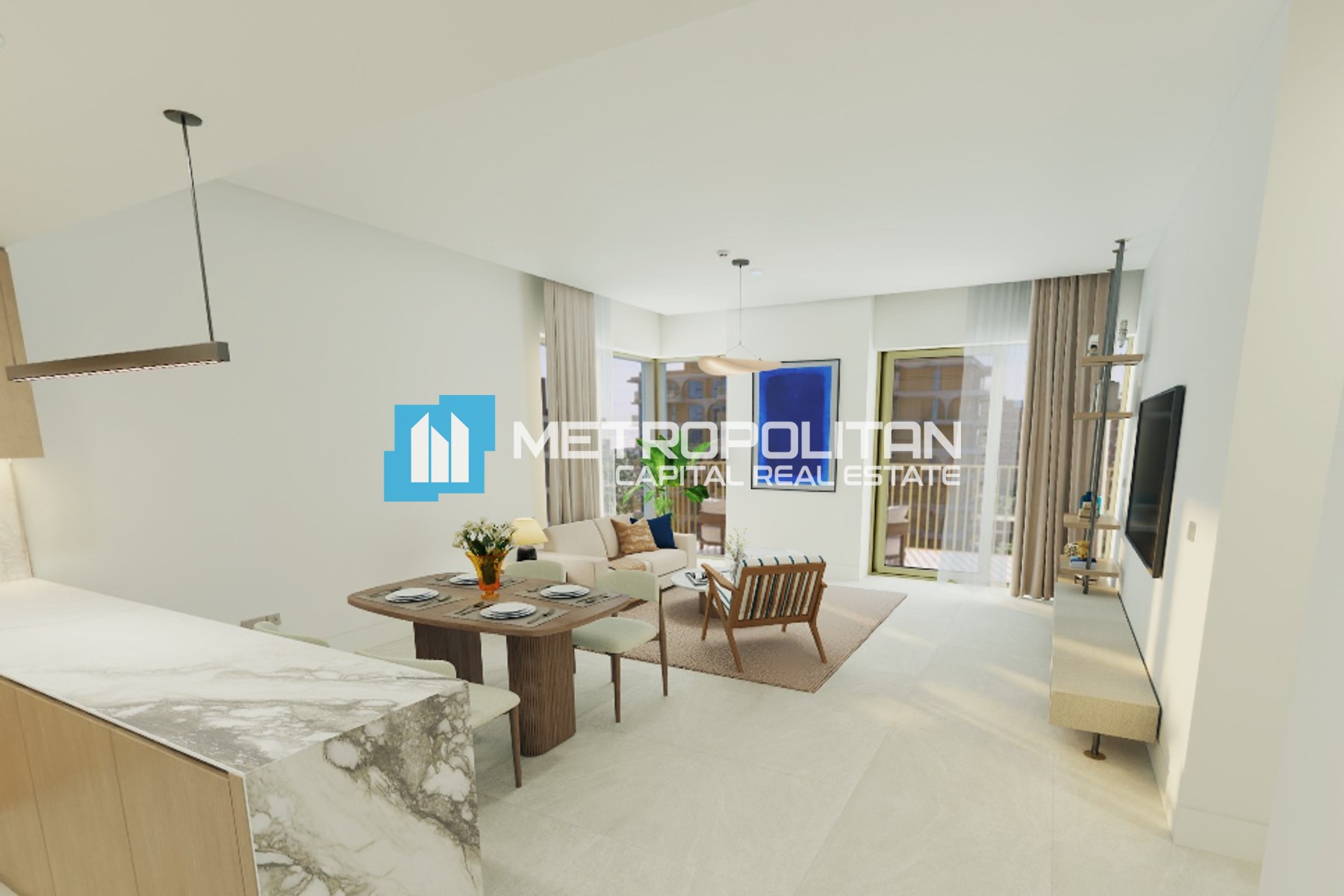 1BR Apartment for Sale in The Beach House-B6, Fahid Island - MCS-40777
