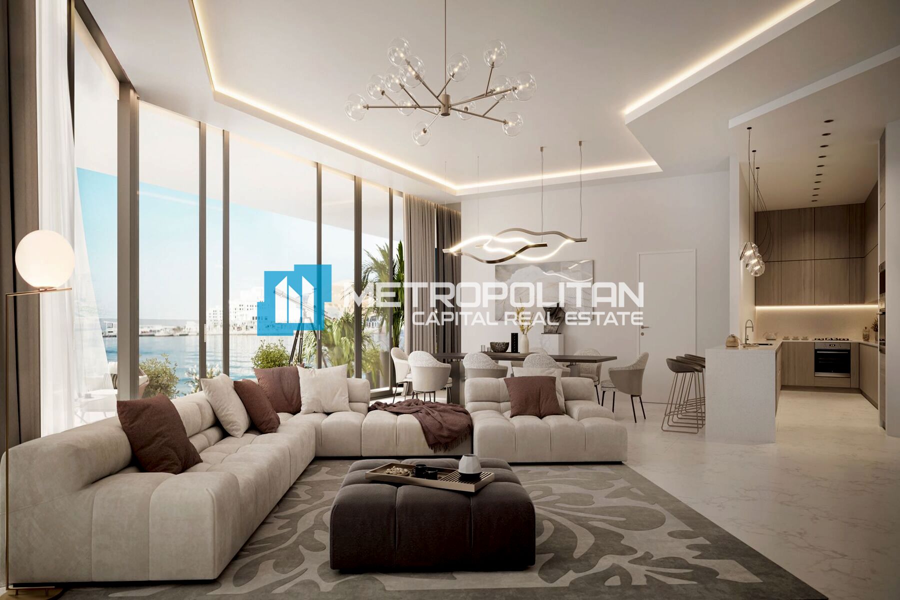 Full Sea View | Studio with Balcony| Handover Soon