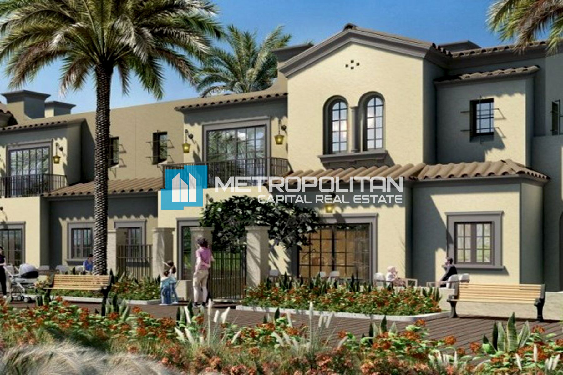2BR Townhouse for Sale in Bloom Living, Khalifa City - MCS-41151