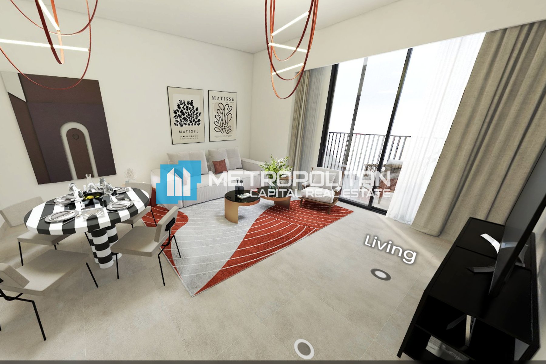 Hot Deal | Yas Living 2BR High Floor | 2 Balconies
