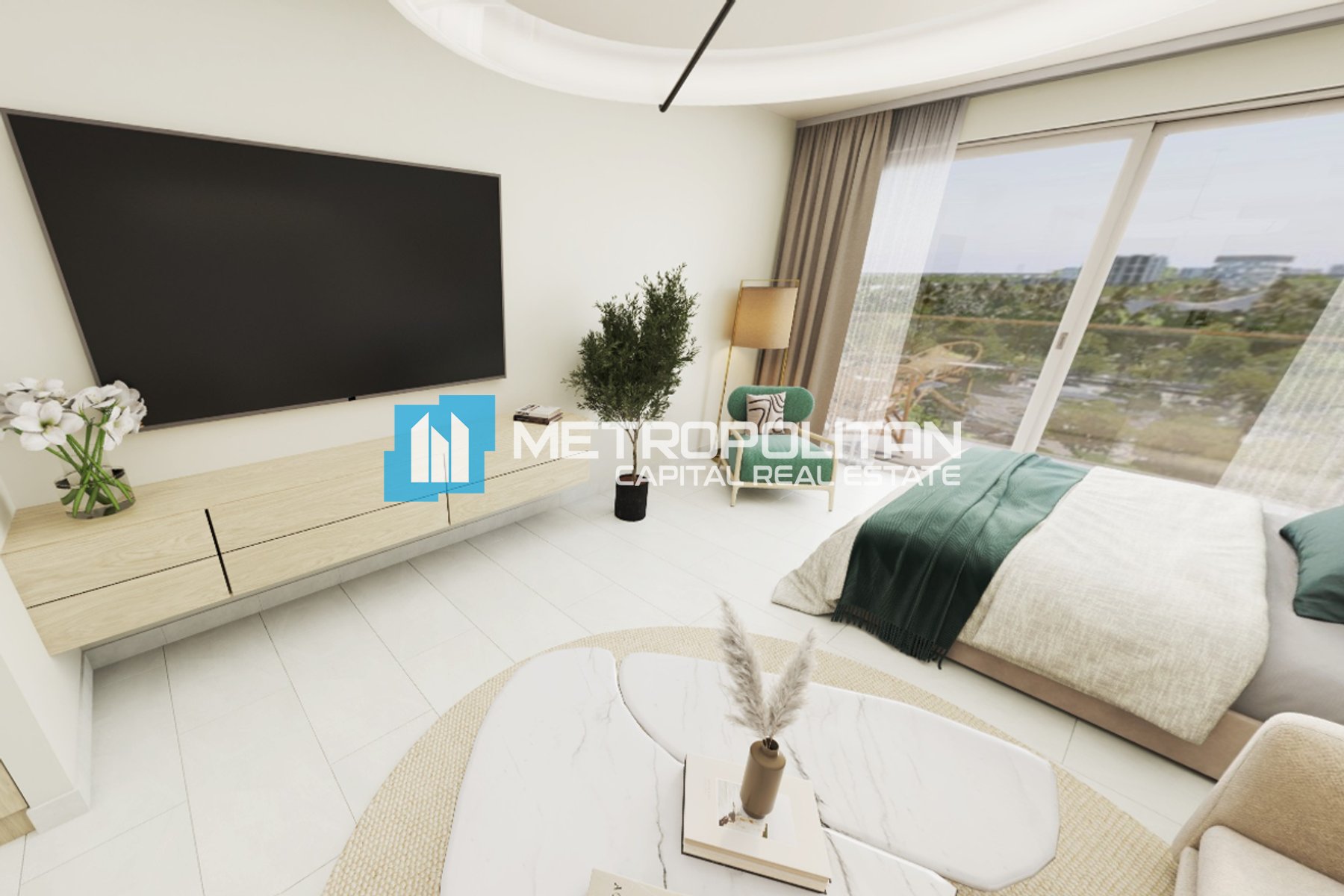 Studio w/ Balcony | Mid Floor | Full Facilities