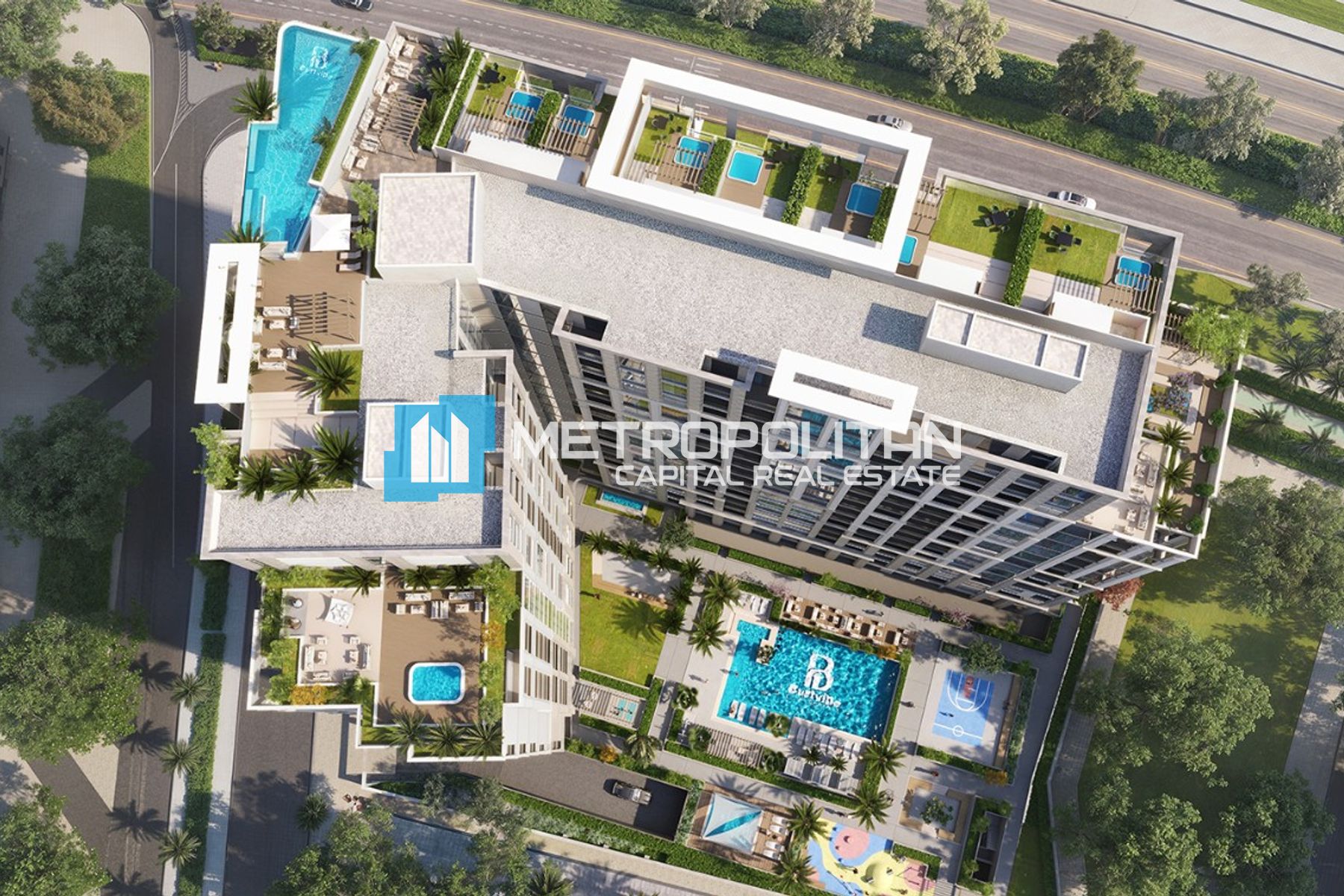 High Floor 1BR+Maids | With Balcony | High Floor