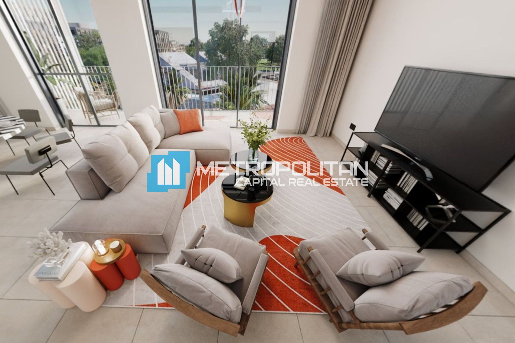 2BR w/ Balcony | OP+ADM | Study and Laundry Area