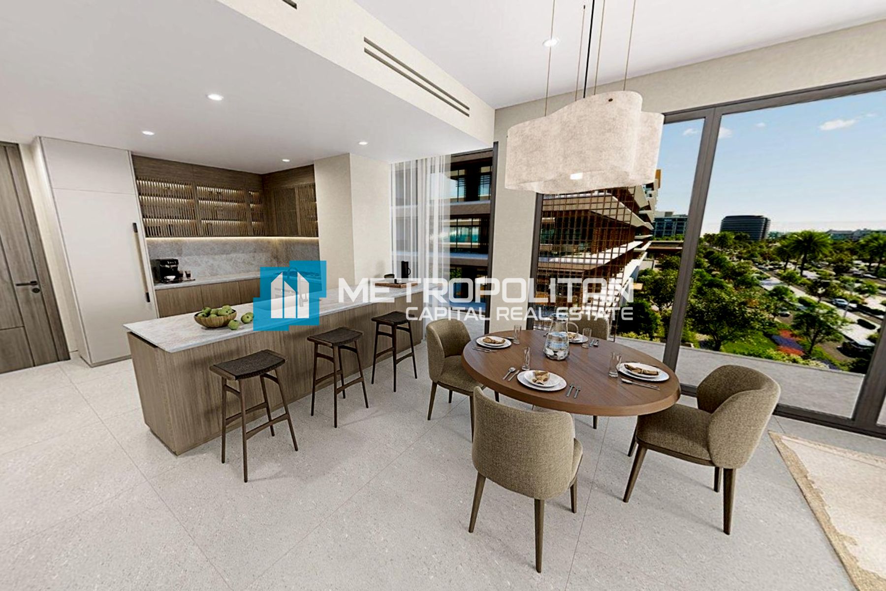 Corner 1BR | Partial Sea View | Luxury Living