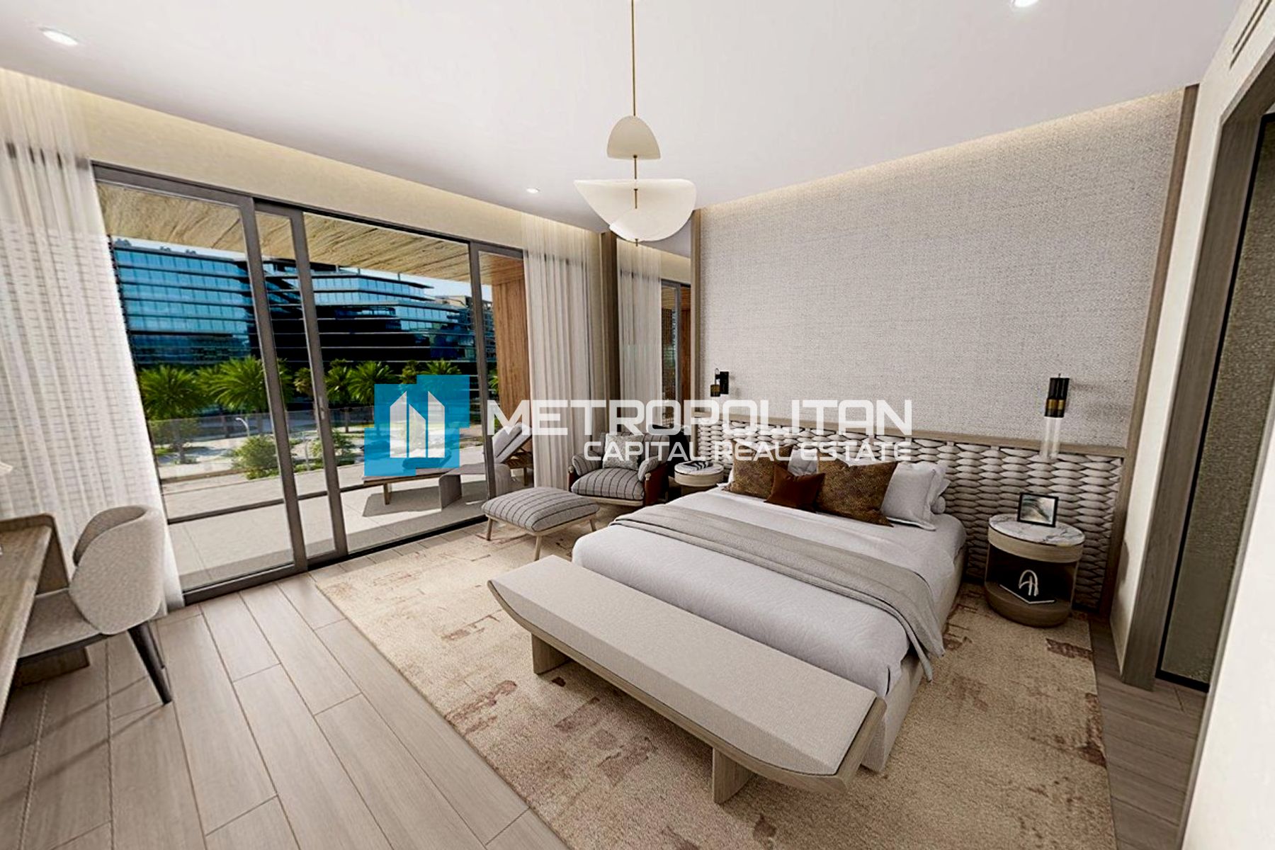 Corner 1BR | Partial Sea View | Luxury Living