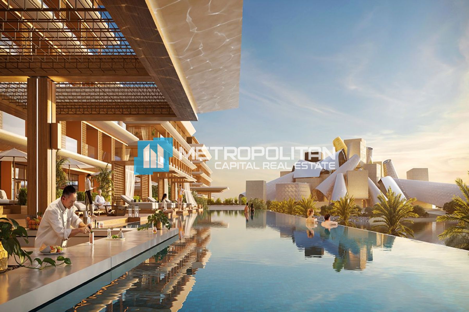 Museum Views | 2BR+Maids | Beach Access | Nobu