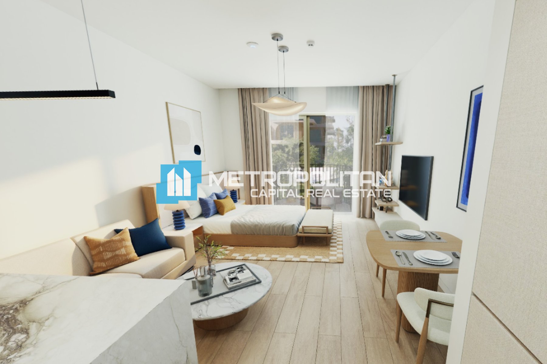 Studio W/ Balcony | Waterfront Living | Prime Area