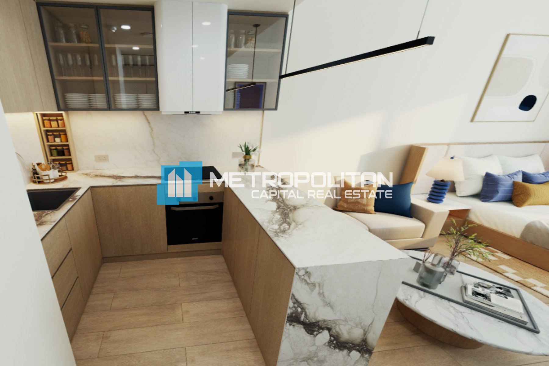 Studio W/ Balcony | Waterfront Living | Prime Area