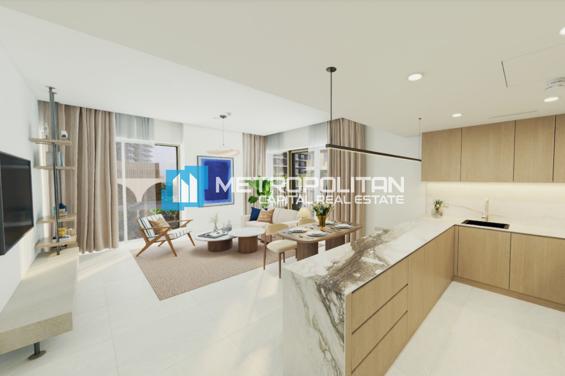 1BR Apartment for Sale in The Beach House-B9, Fahid Island - MCS-42432