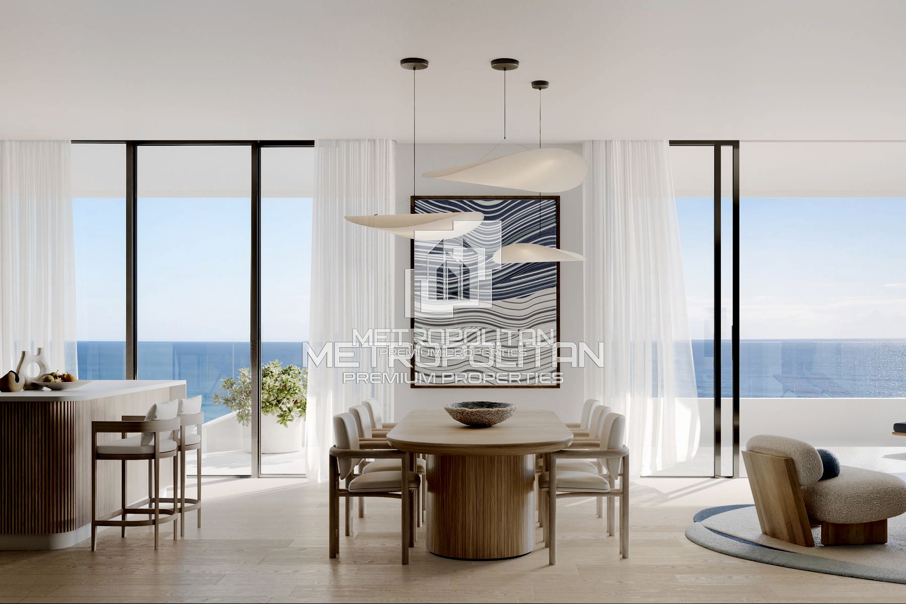 A Fully furnished 1 Bedroom | Sea View Apartment