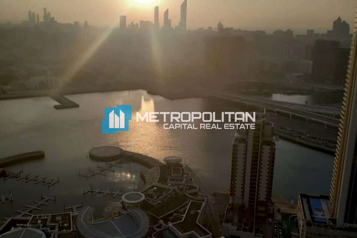 Skyline And Sea View| High Floor| 1BR with Balcony