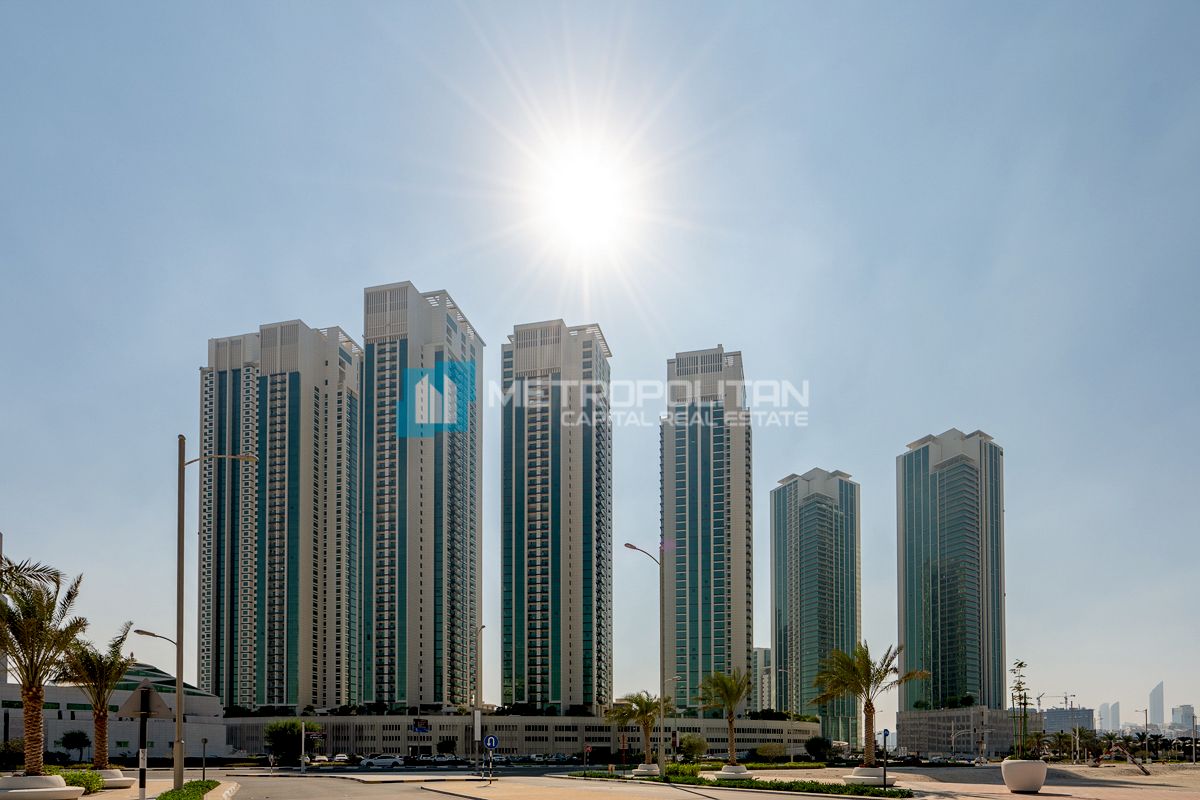 Skyline And Sea View| High Floor| 1BR with Balcony