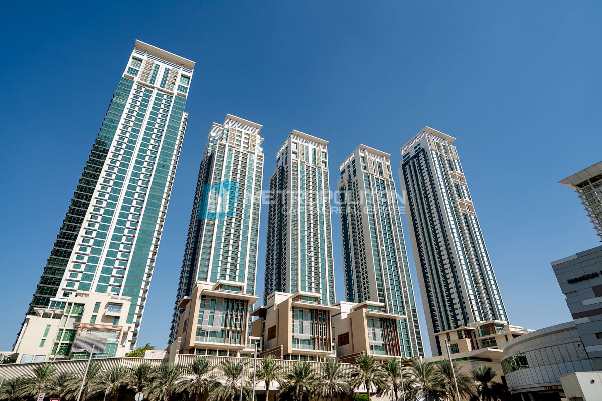 Skyline And Sea View| High Floor| 1BR with Balcony