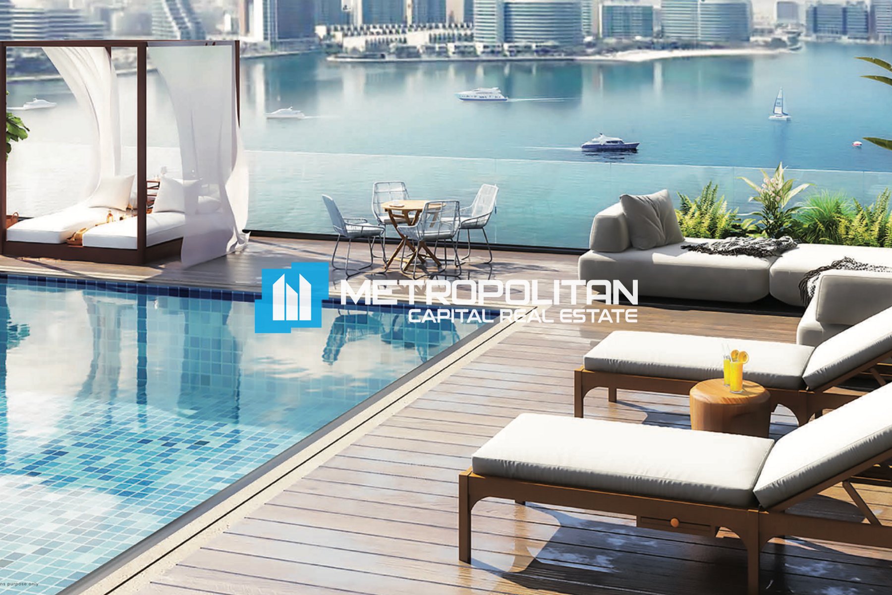 3BR Townhouse for Sale in The Bay Residence, Yas Island - MCS-43228