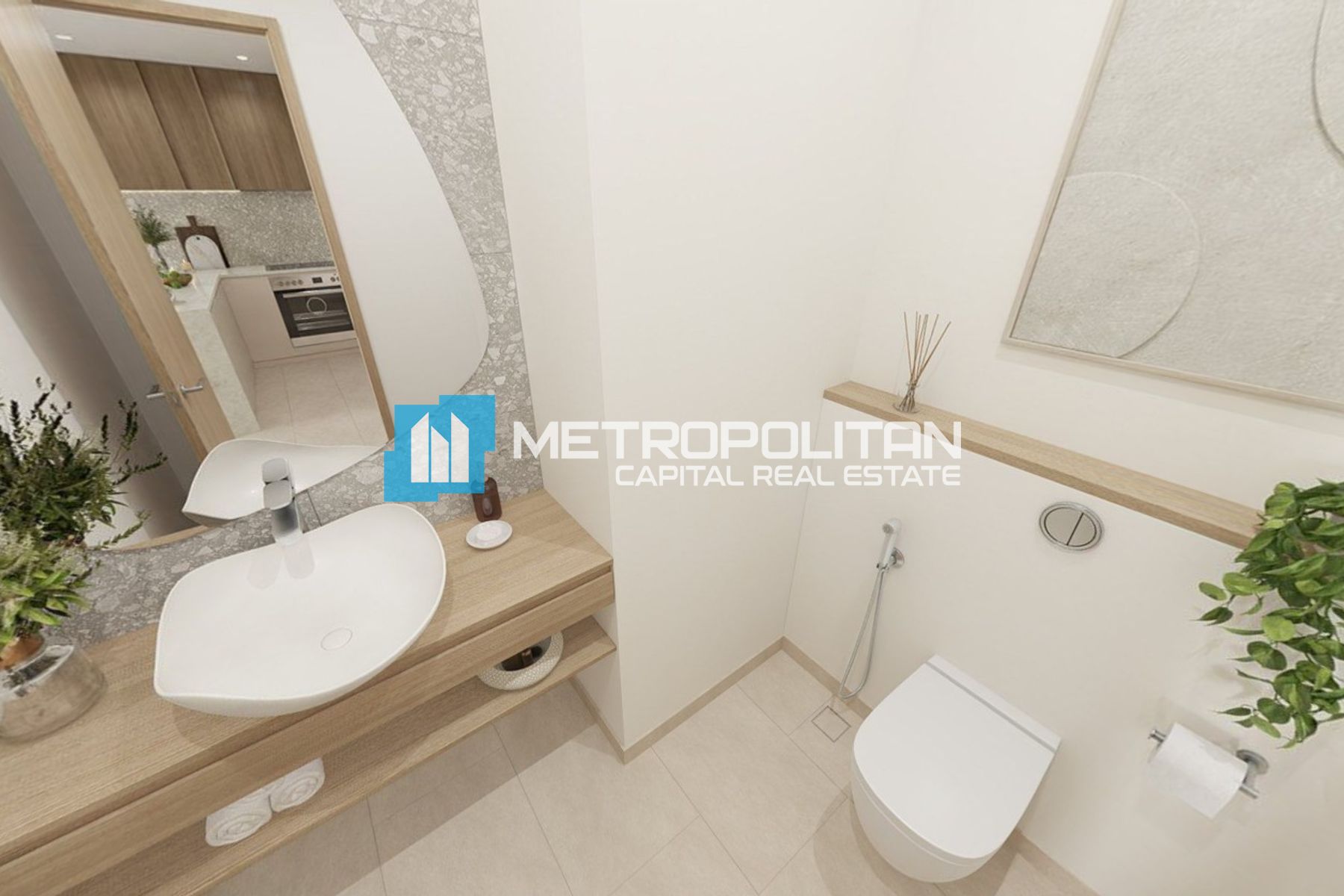 Canal View | 1BR+Balcony | Laundry Area | Freehold