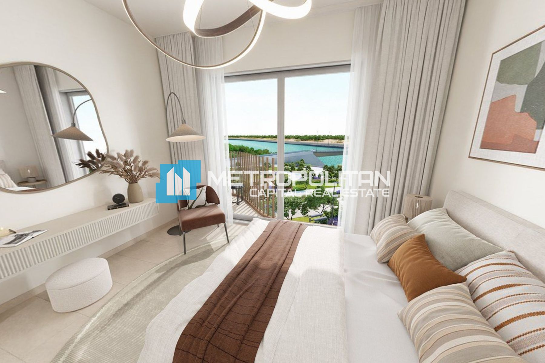Canal View | 1BR+Balcony | Laundry Area | Freehold