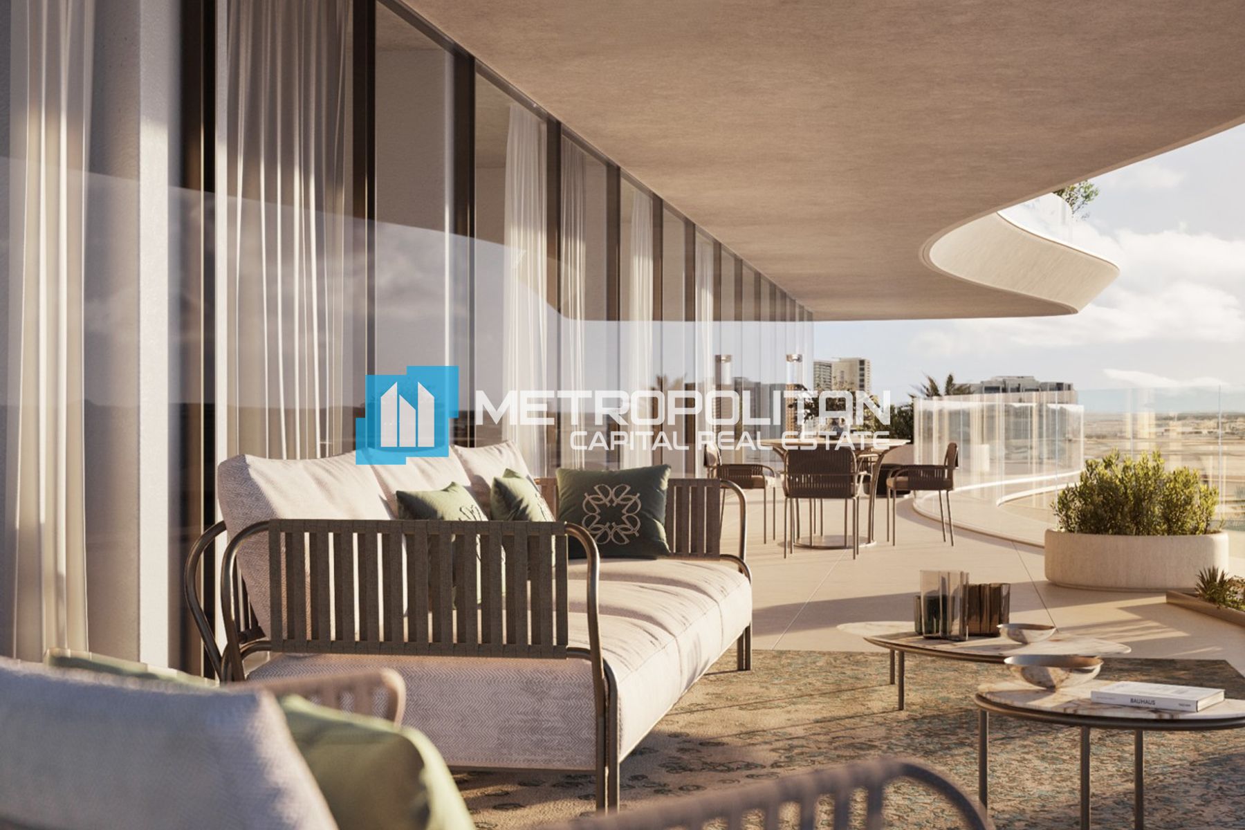 Sea View|Corner 2BR|Huge Balcony|Branded Residence