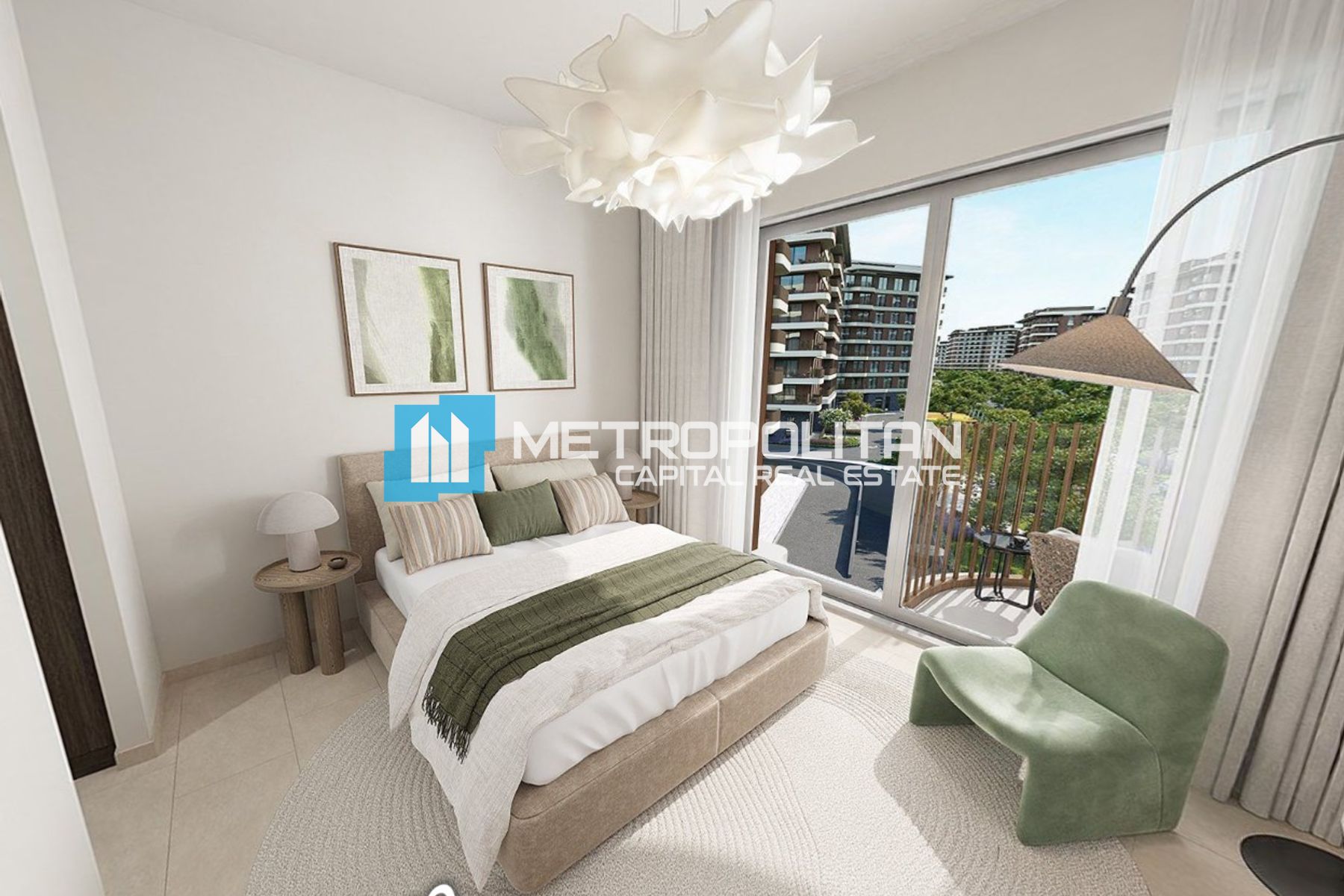 1BR w/ Balcony | Laundry Area | Premium Amenities