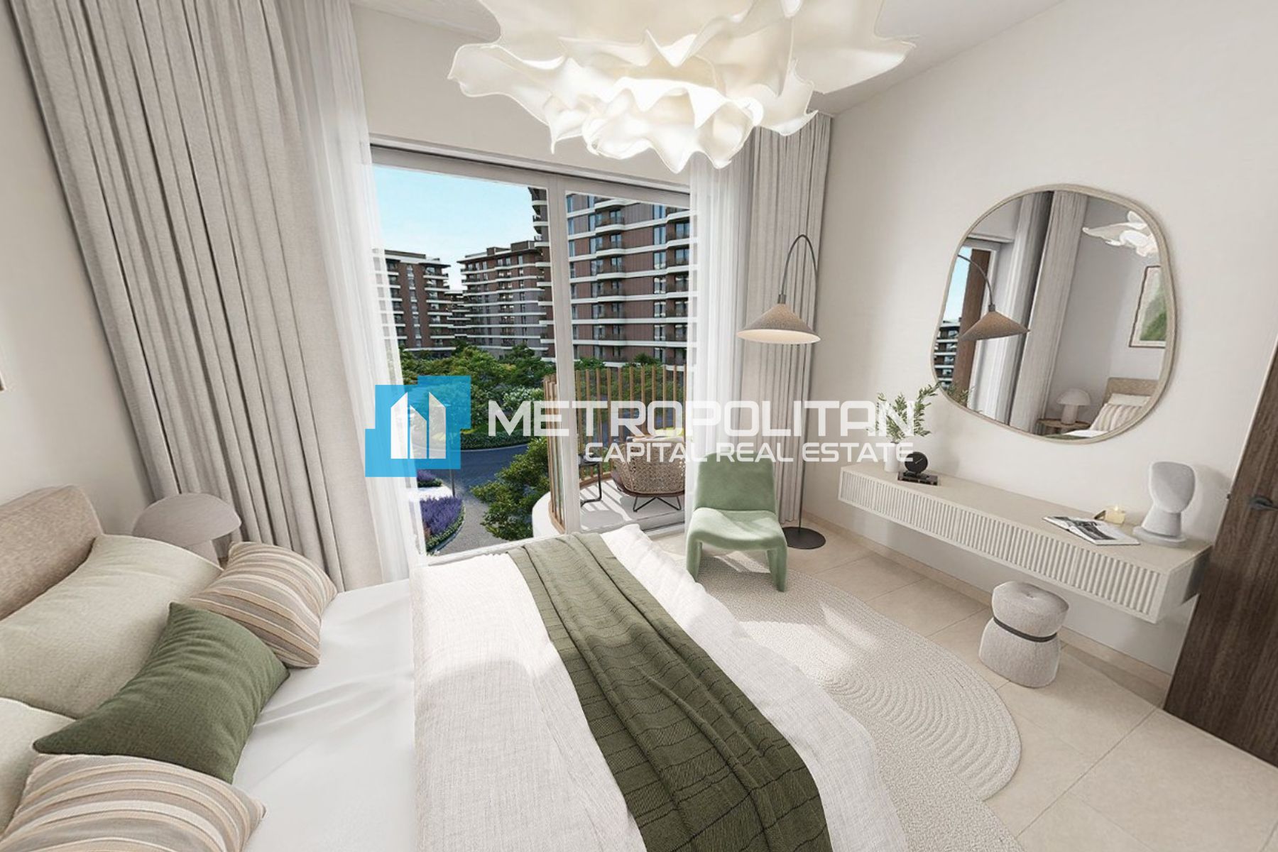 1BR w/ Balcony | Laundry Area | Premium Amenities
