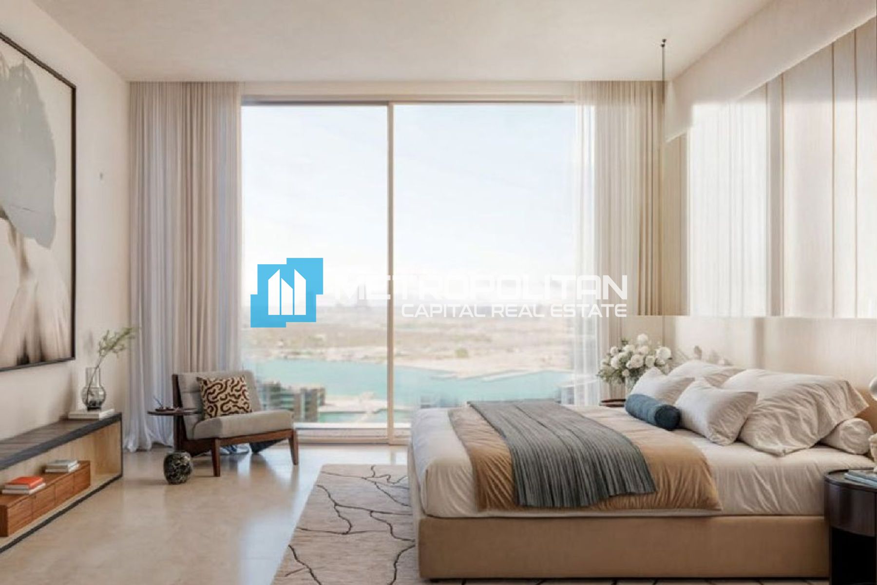 Corner Unit | 2BR with Maids | Partial Canal View