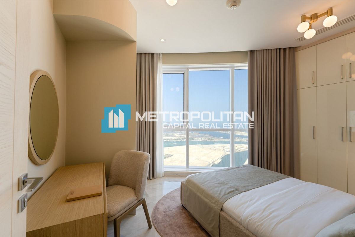 High Floor | Corner 3BR | Furnished | Canal View