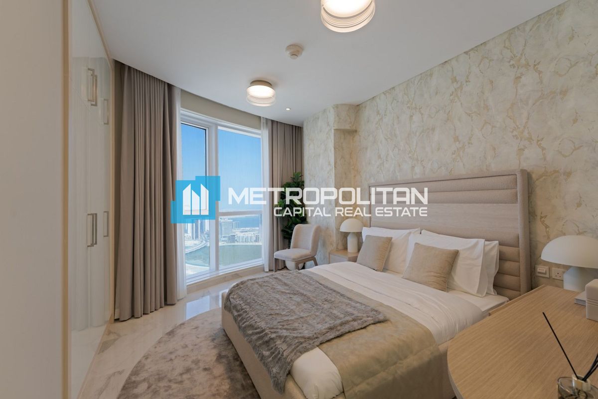 High Floor | Corner 3BR | Furnished | Canal View