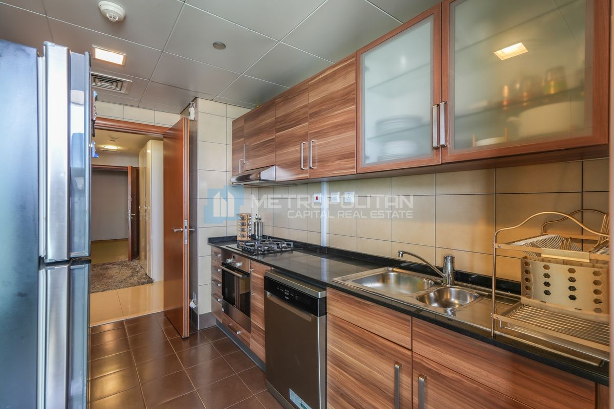 Sea View | High Floor 1BR+Maids | Top Amenities