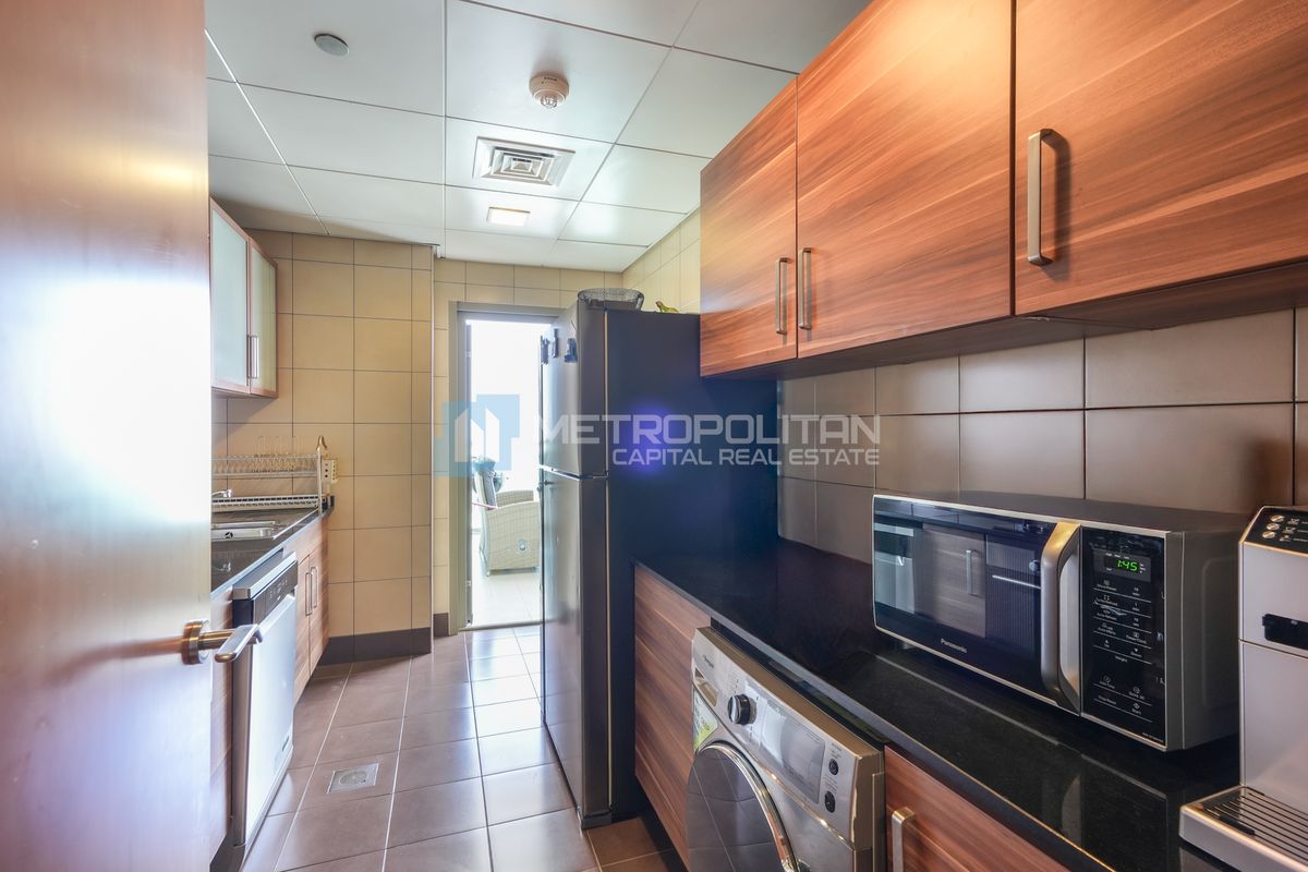 Sea View | High Floor 1BR+Maids | Top Amenities