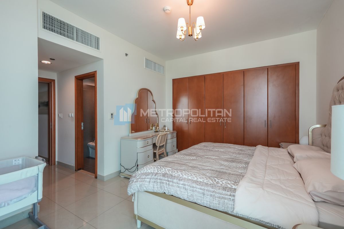 Sea View | High Floor 1BR+Maids | Top Amenities