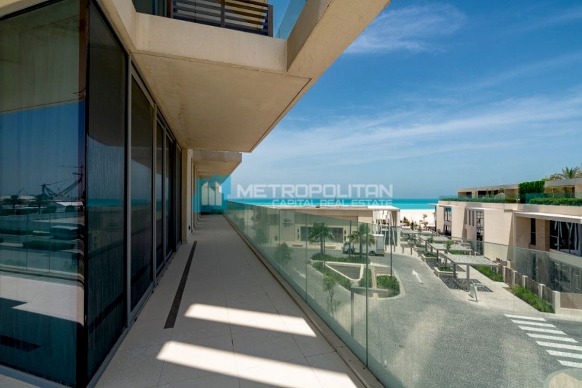 Partial Sea View | Corner 3BR+Maid | Beach Access