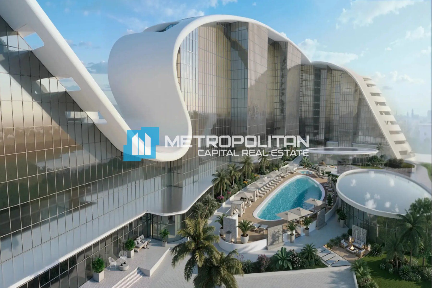Sea View| 1 BR with Balcony|Corner Unit| Mid Floor