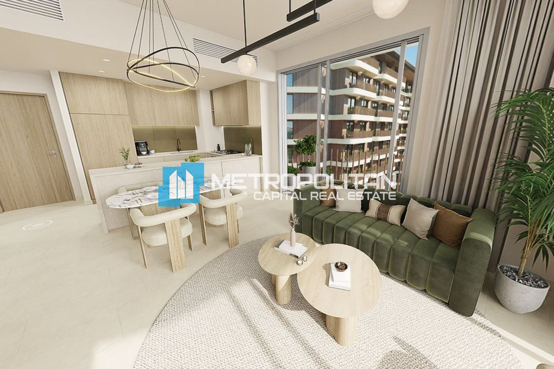 Partial Canal View | High Floor | 3BR with Balcony