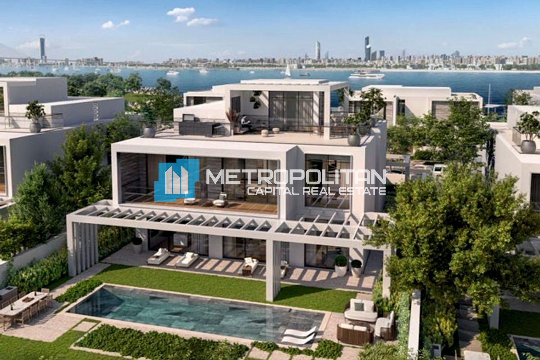 Single Row | Bashayer Villas Phase 1 | Beachfront
